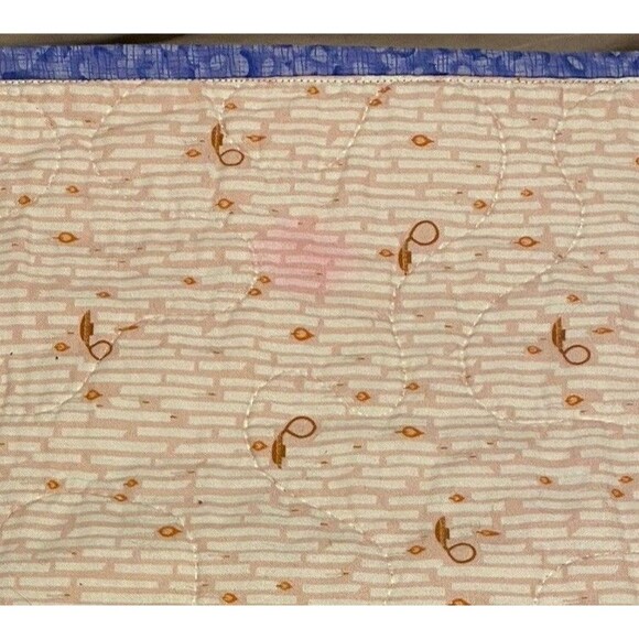 Handmade Baby Quilt 45x41 Patchwork - Picture 12 of 12